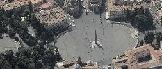 Il Tridente di piazza del Popolo